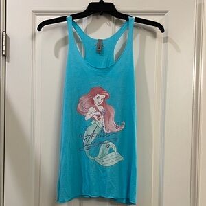 NWOT Disney Ariel Turquoise Tank Top